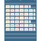 Teacher Created Resources Slate Blue 10 Pocket Chart, 34in. x 44in. TCR20104 - alternate 2